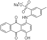 结构式 CAS# 4430-18-6, 酸性紫 43