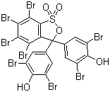 结构式 CAS# 4430-25-5, 四溴酚蓝