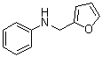 结构式 CAS# 4439-56-9, N-糠基苯胺