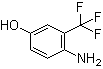 结构式 CAS# 445-04-5, 3-(三氟甲基)-4-氨基苯酚