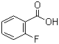 structure of CAS# 445-29-4, 2-Fluorobenzoic acid;o-Fluorobenzoic acid