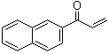 structure of CAS# 4452-06-6, 2'-Acrylonaphthone;1-(2-Naphthyl)-2-propen-1-one; 2-Naphthyl vinyl ketone; ZM 449829