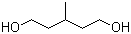 structure of CAS# 4457-71-0, 3-Methyl-1,5-pentanediol;3-Methylpentane-1,5-diol