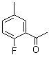 2'-Fluoro-5'-methylacetophenone molecular structure (CAS 446-07-1)