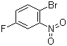 2-Bromo-5-fluoronitrobenzene molecular structure (CAS 446-09-3)