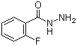 2-Fluorobenzohydrazide molecular structure (CAS 446-24-2)