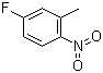 5-Fluoro-2-nitrotoluene  molecular structure (CAS 446-33-3)