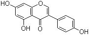 structure of CAS# 446-72-0, Genistein;4',5,7-Trihydroxyisoflavone