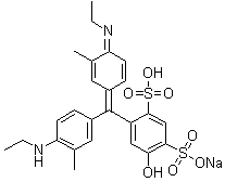 Xylene cyanol molecular structure (CAS 4463-44-9)