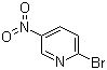 结构式 CAS# 4487-59-6, 2-溴-5-硝基吡啶; 5-硝基-2-溴吡啶