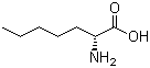 (R)-2-Aminoheptanoic acid molecular structure (CAS 44902-01-4)