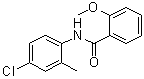 N-(4-Chloro-2-methylphenyl)-2-methoxybenzamide molecular structure (CAS 449155-88-8)