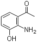 structure of CAS# 4502-10-7, 2'-Amino-3'-hydroxyacetophenone