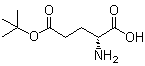 结构式 CAS# 45125-00-6, D-谷氨酸 5-叔丁酯