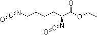 结构式 CAS# 45172-15-4, (S)-2,6-二异氰酸基己酸乙酯