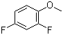 2,4-Difluoroanisole molecular structure (CAS 452-10-8)