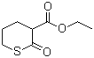 结构式 CAS# 4547-45-9, 2-氧代噻烷-3-甲酸乙酯