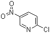 结构式 CAS# 4548-45-2, 2-氯-5-硝基吡啶