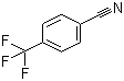 structure of CAS# 455-18-5, Trifluoro-p-tolunitrile;4-(Trifluoromethyl)benzonitrile