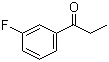 structure of CAS# 455-67-4, 3-Fluoropropiophenone;3'-Fluoropropiophenone