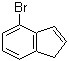 结构式 CAS# 45738-35-0, 4-溴茚