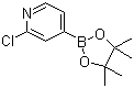 结构式 CAS# 458532-84-8, 2-氯吡啶-4-硼酸频哪醇酯