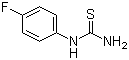 1-(4-Fluorophenyl)-2-thiourea molecular structure (CAS 459-05-2)
