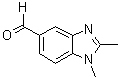structure of CAS# 4597-21-1, 1,2-Dimethyl-1H-benzimidazole-5-carboxaldehyde;1,2-Dimethyl-5-benzimidazolecarboxaldehyde