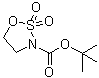 structure of CAS# 459817-82-4, 2,2-Dioxo-[1,2,3]oxathiazolidine-3-carboxylic acid tert-butyl ester