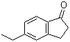 结构式 CAS# 4600-82-2, 5-乙基-1-茚满酮; 5-乙基-2,3-二氢-1H-茚-1-酮
