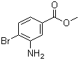 结构式 CAS# 46064-79-3, 3-氨基-4-溴苯甲酸甲酯
