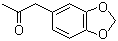 结构式 CAS# 4676-39-5, 1-(3,4-亚甲二氧基苯基)-2-丙酮; 胡椒基甲基甲酮; 胡椒基丙酮
