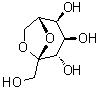 结构式 CAS# 469-90-9, 2,7-脱水-D-景天庚酮糖