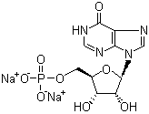 structure of CAS# 4691-65-0, Disodium 5'-Inosinate;Inosine 5'-monophosphate disodium salt; 5'-Inosinic acid disodium salt