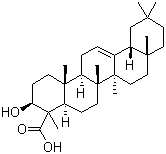 structure of CAS# 471-66-9, alpha-Boswellic acid