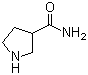 结构式 CAS# 471254-10-1, 3-吡咯烷甲酰胺
