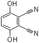 结构式 CAS# 4733-50-0, 3,6-二羟基邻苯二甲腈; 2,3-二氰基对苯二酚