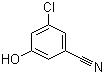 结构式 CAS# 473923-97-6, 3-氯-5-羟基苯甲腈