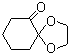 structure of CAS# 4746-96-7, 1,2-Cyclohexanedione cyclic ethylene acetal;1,4-Dioxaspiro[4.5]decan-6-one; 1,2-Cyclohexanedione cyclic ethylene acetal