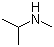 结构式 CAS# 4747-21-1, N-异丙基甲胺