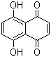 5,8-Dihydroxy-1,4-naphthoquinone molecular structure (CAS 475-38-7)