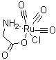 structure of CAS# 475473-26-8, (OC-6-44)-Tricarbonylchloro(glycinato)ruthenium