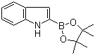 结构式 CAS# 476004-81-6, 吲哚-2-硼酸频哪醇酯