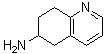 structure of CAS# 477532-03-9, 5,6,7,8-Tetrahydro-6-quinolinamine;5,6,7,8-Tetrahydroquinolin-6-ylamine; 6-Amino-5,6,7,8-tetrahydroquinoline