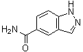 structure of CAS# 478829-34-4, 1H-Indazole-5-carboxamide