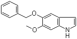 structure of CAS# 4790-04-9, 5-Benzyloxy-6-methoxyindole