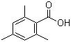 structure of CAS# 480-63-7, 2,4,6-Trimethylbenzoic acid;Mesitylenecarboxylic acid