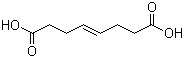 structure of CAS# 48059-97-8, (E)-Oct-4-ene-1,8-dioic acid
