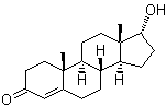 Epitestosterone molecular structure (CAS 481-30-1)