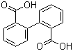 结构式 CAS# 482-05-3, 2,2'-联苯二甲酸